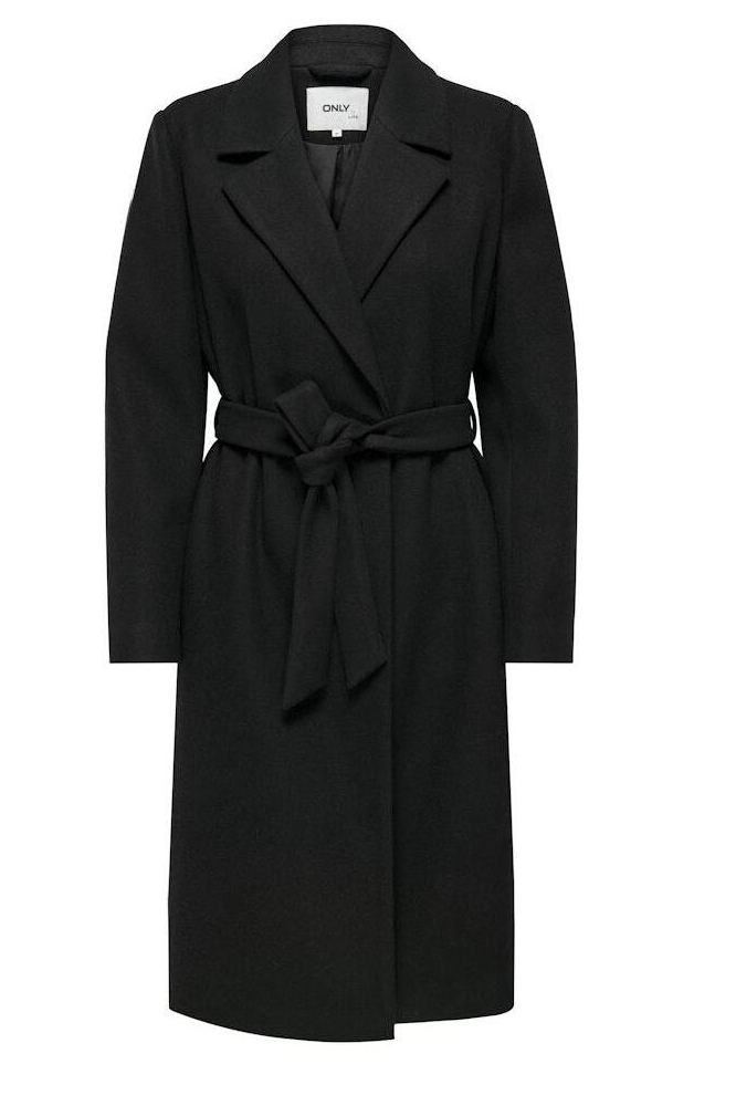 ONLALVILDA LIFE WRAP COAT OTW NOOS 15314362 Black/SOLID